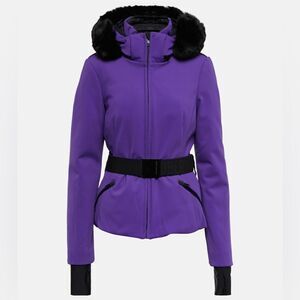 GOLDBERGH HIDA SKI JACKET PURPLE BLACK US 6 WATERPROOF
